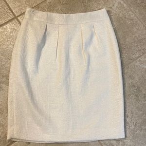 Banana republic white pencil skirt size 4